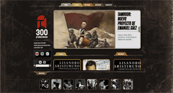 Desktop Screenshot of 300producciones.com